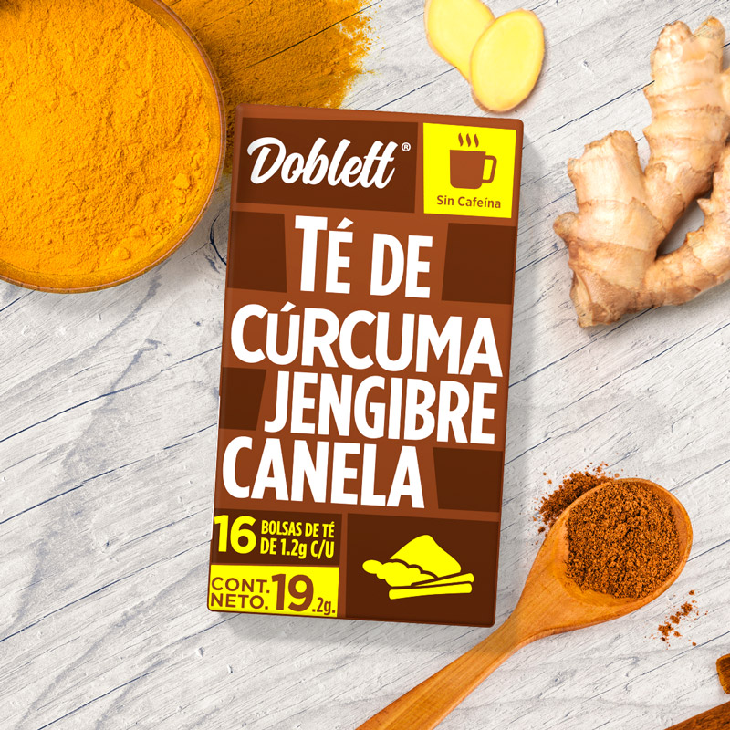 Té de Cúrcuma Jengibre Canela
